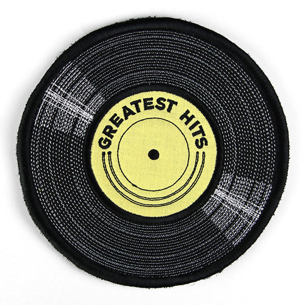 Greatest Hits Record Trivet (In-the-Hoop)