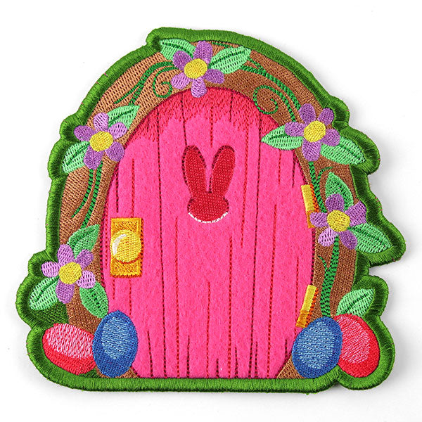 Easter Bunny Burrow Door (In-the-Hoop)