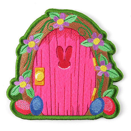 Easter Bunny Burrow Door (In-the-Hoop)