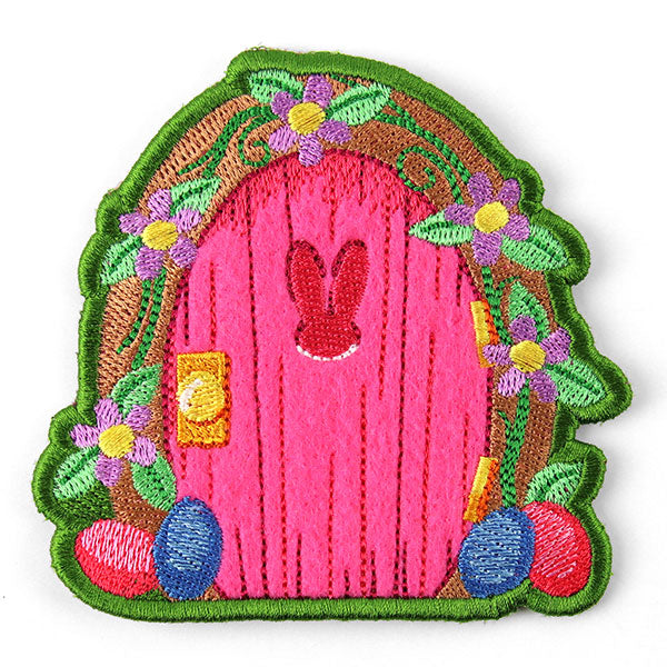 Easter Bunny Burrow Door (In-the-Hoop)