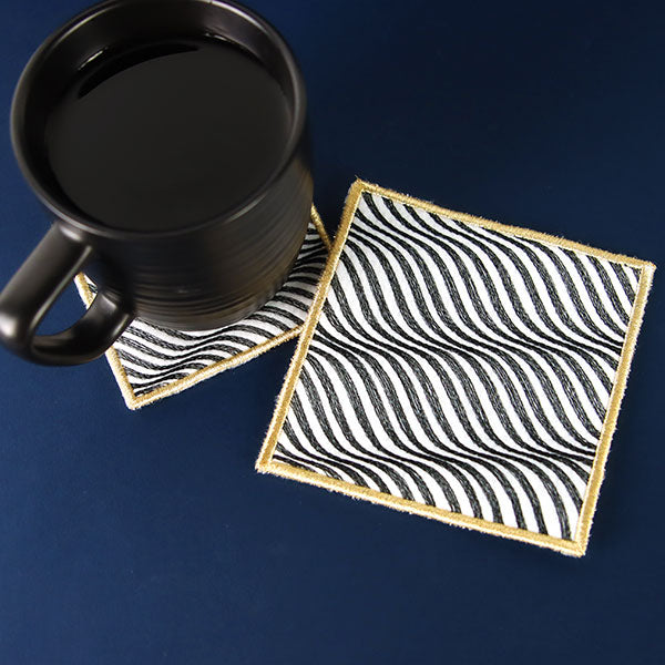 Optical Illusions Coaster (In-the-Hoop)