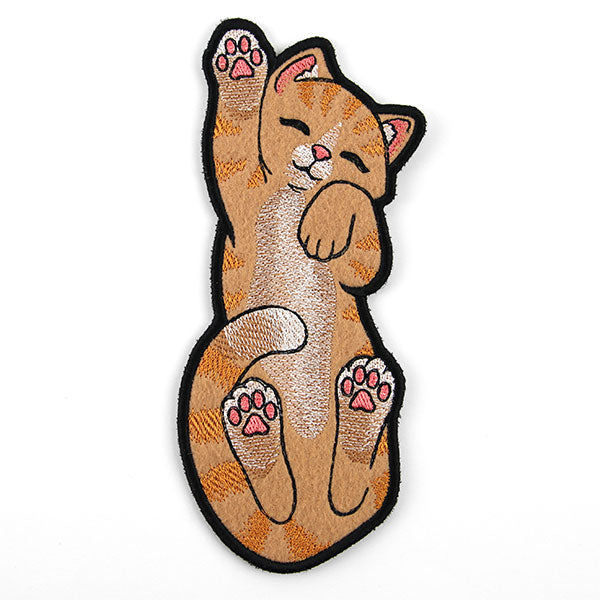 Reaching for Cuddles Cat Bookmark (In-the-Hoop)