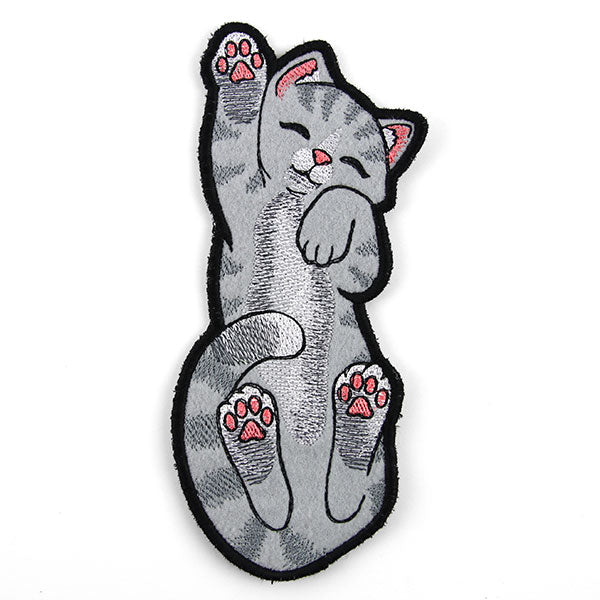 Reaching for Cuddles Cat Bookmark (In-the-Hoop)