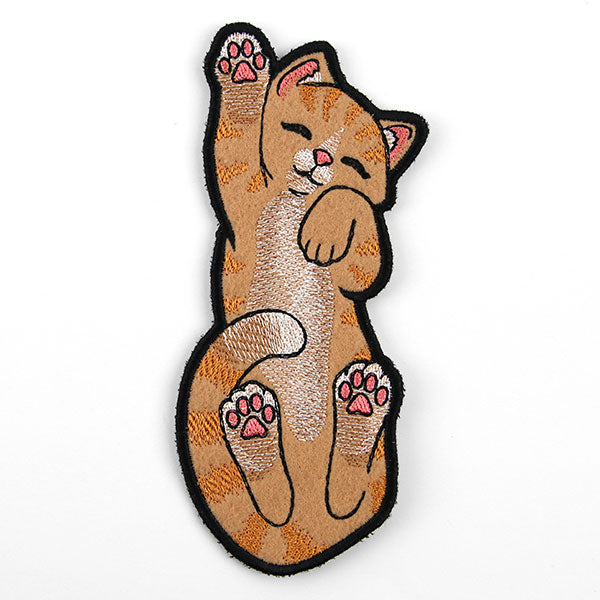 Reaching for Cuddles Cat Bookmark (In-the-Hoop)