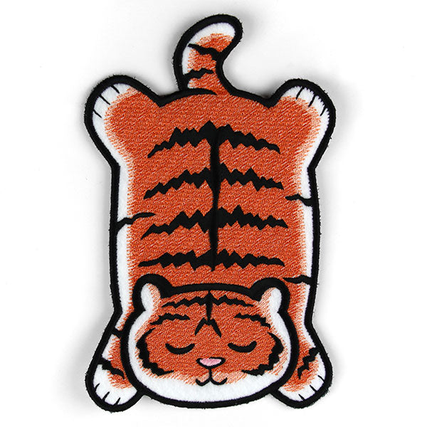 Cozy Tiger Mug Rug (In-the-Hoop)