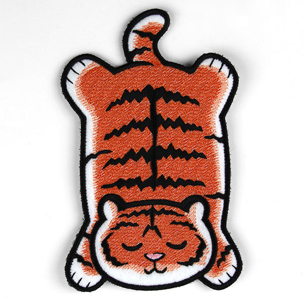 Cozy Tiger Mug Rug (In-the-Hoop)