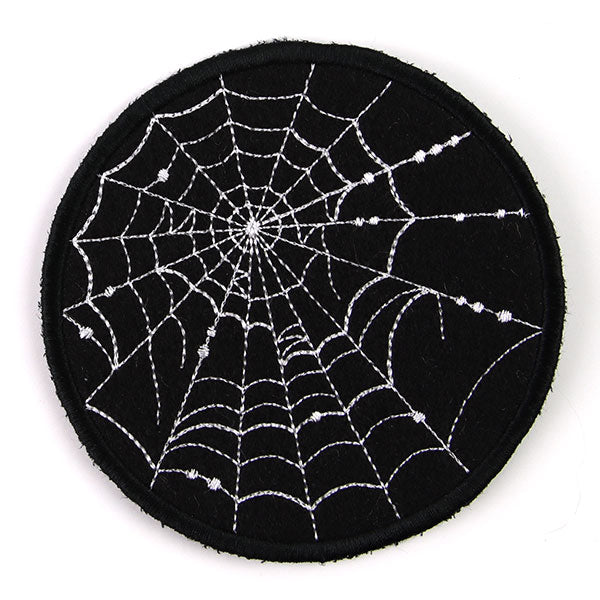Spiraling Spiderwebs Coaster (In-the-Hoop)