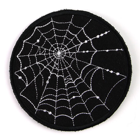 Spiraling Spiderwebs Coaster (In-the-Hoop)