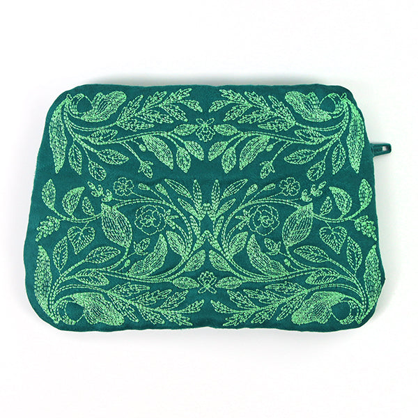 Botanical Bliss Lined Zipper Pouch (In-the-hoop)