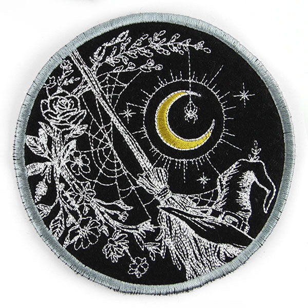 Midnight Witches Coaster (In-the-Hoop)