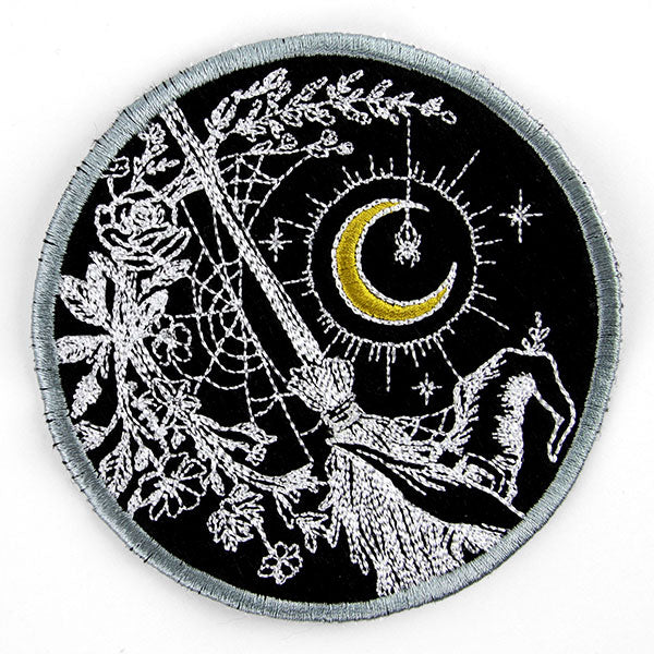 Midnight Witches Coaster (In-the-Hoop)