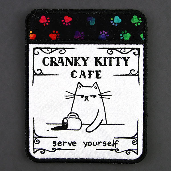 Cranky Kitty Cafe Pot Holder (In-the-Hoop)