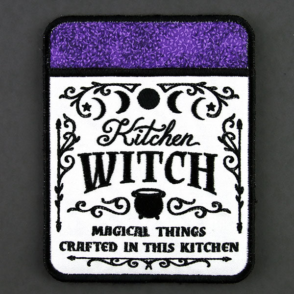 Kitchen Witch Magic Pot Holder (In-the-Hoop)