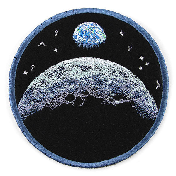 Earth Rise Moon Coaster (In-the-Hoop)