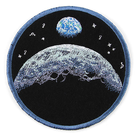 Earth Rise Moon Coaster (In-the-Hoop)