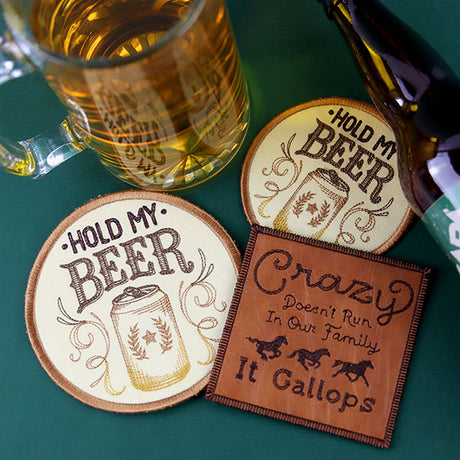 Hold My Beer Coaster (In-the-Hoop)