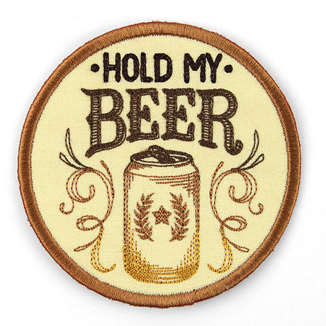 Hold My Beer Coaster (In-the-Hoop)