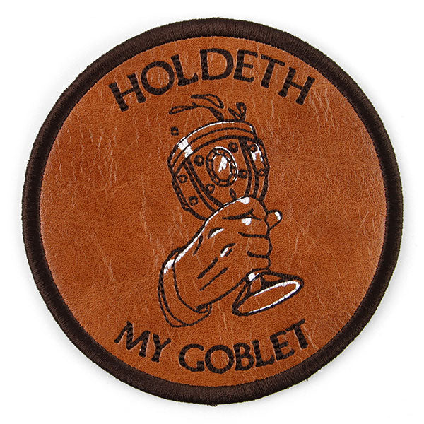 Holdeth My Goblet Coaster (In-the-Hoop)