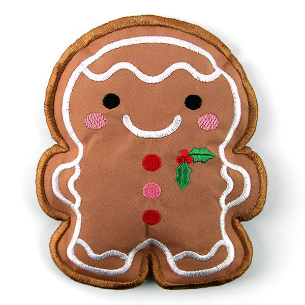 Gingerbread Man Handwarmer (In-the-Hoop)