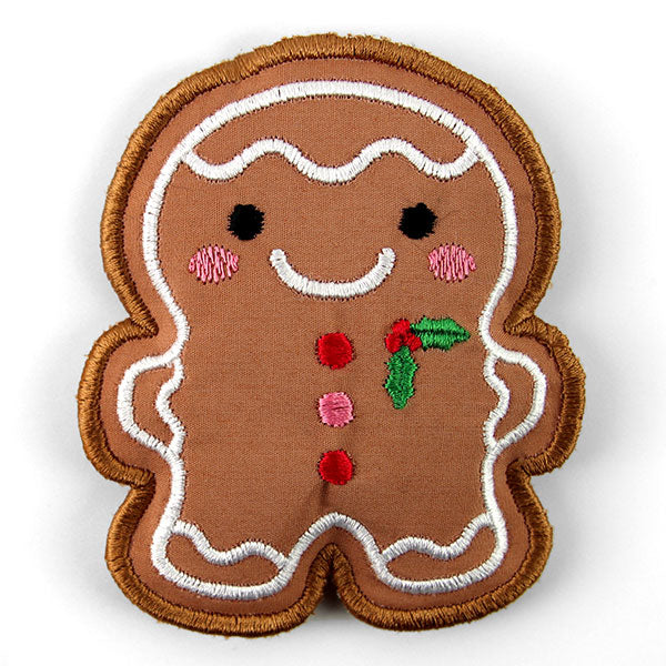 Gingerbread Man Handwarmer (In-the-Hoop)