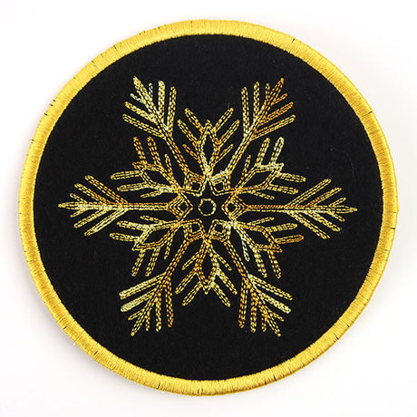 Elements of Winter Snowflake Coaster 3 (In-the-Hoop)