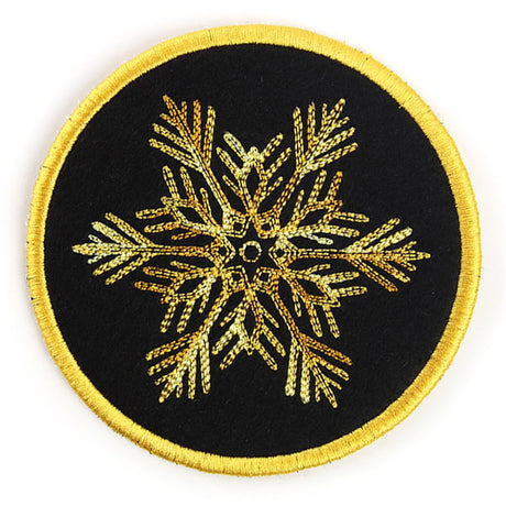 Elements of Winter Snowflake Coaster 3 (In-the-Hoop)