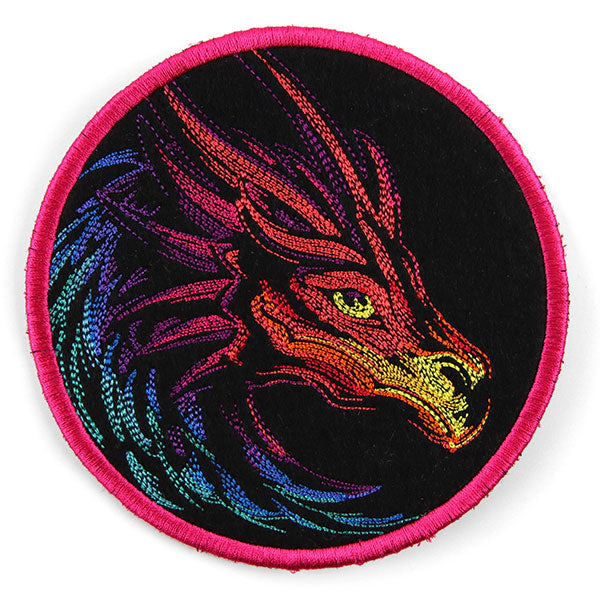 Rainbow Dragon Coaster (In-the-Hoop)