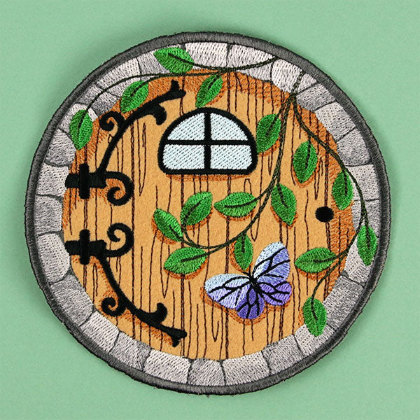 Whimsical Fairy Door (In-the-Hoop)