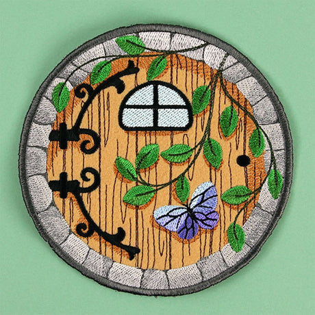 Whimsical Fairy Door (In-the-Hoop)