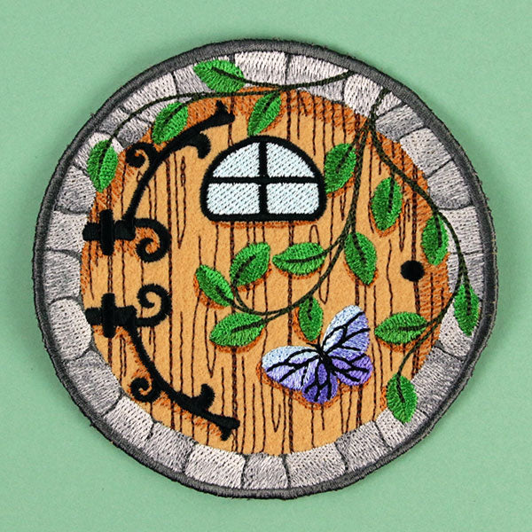 Whimsical Fairy Door (In-the-Hoop)