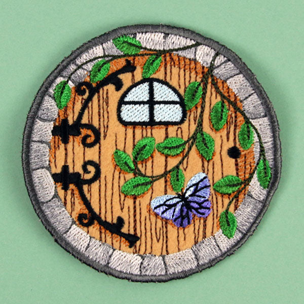 Whimsical Fairy Door (In-the-Hoop)