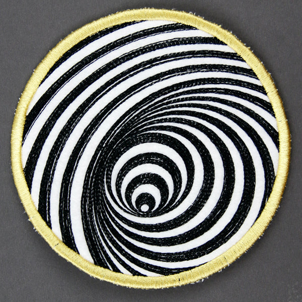 Optical Illusion Circle Coaster 1 (In-the-Hoop)
