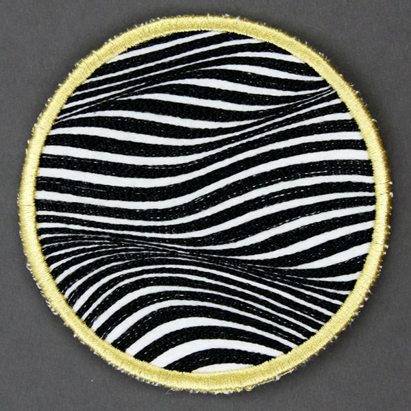 Optical Illusion Circle Coaster 2 (In-the-Hoop)