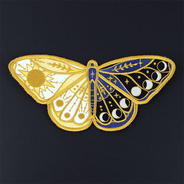 From Day to Night Butterfly Patch (In-the-Hoop)