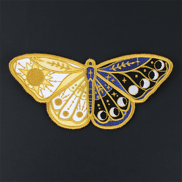 From Day to Night Butterfly Patch (In-the-Hoop)