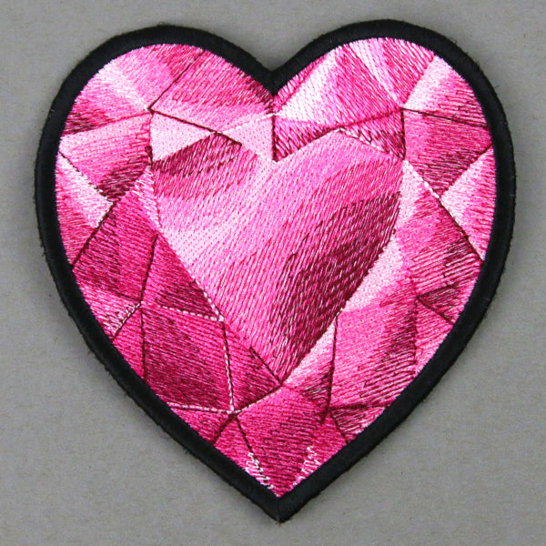 Heart Gem Patch (In-the-Hoop)