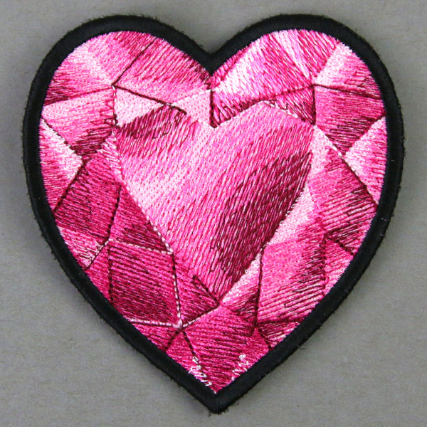 Heart Gem Patch (In-the-Hoop)