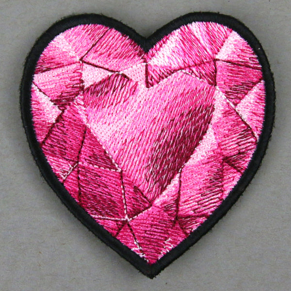 Heart Gem Patch (In-the-Hoop)
