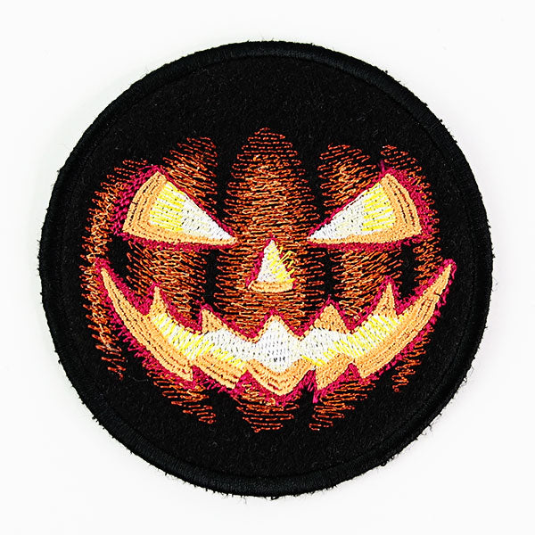 Halloween Coasters - Jack o' Lantern (In-the-Hoop)