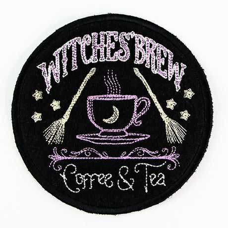 Halloween Coasters - Witches' Brew (In-the-Hoop)