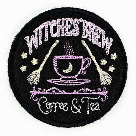 Halloween Coasters - Witches' Brew (In-the-Hoop)