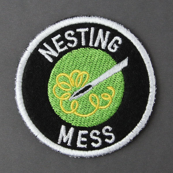 Mishap Merit Badge - Nesting Mess (In-the-Hoop)