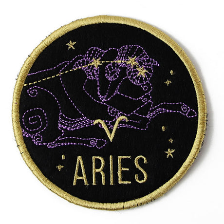 Zodiac Constellations Coaster - Aries (In-the-Hoop)