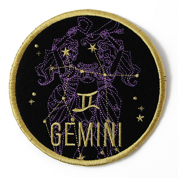 Zodiac Constellations Coaster - Gemini (In-the-Hoop)