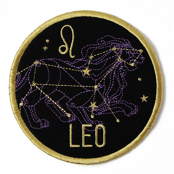Zodiac Constellations Coaster - Leo (In-the-Hoop)