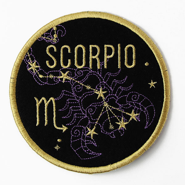 Zodiac Constellations Coaster - Scorpio (In-the-Hoop)