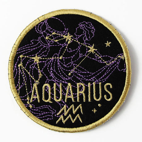 Zodiac Constellations Coaster - Aquarius (In-the-Hoop)