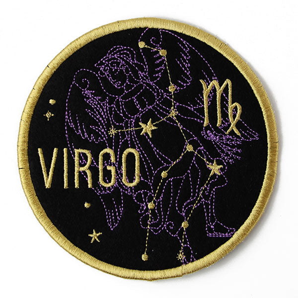 Zodiac Constellations Coaster - Virgo (In-the-Hoop)
