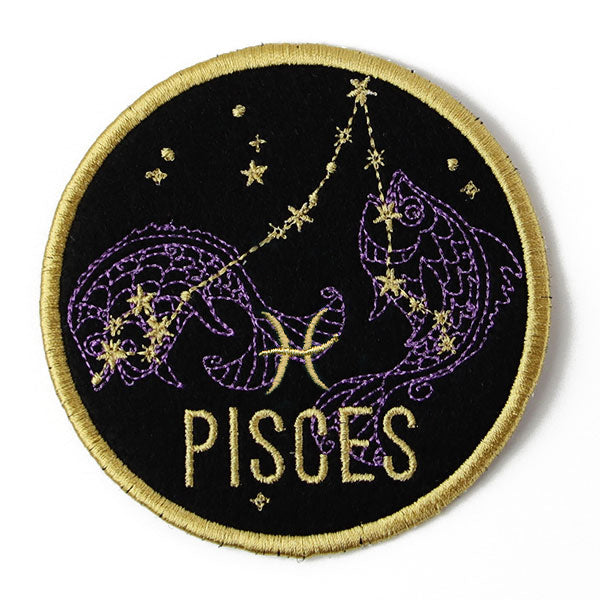 Zodiac Constellations Coaster - Pisces (In-the-Hoop)