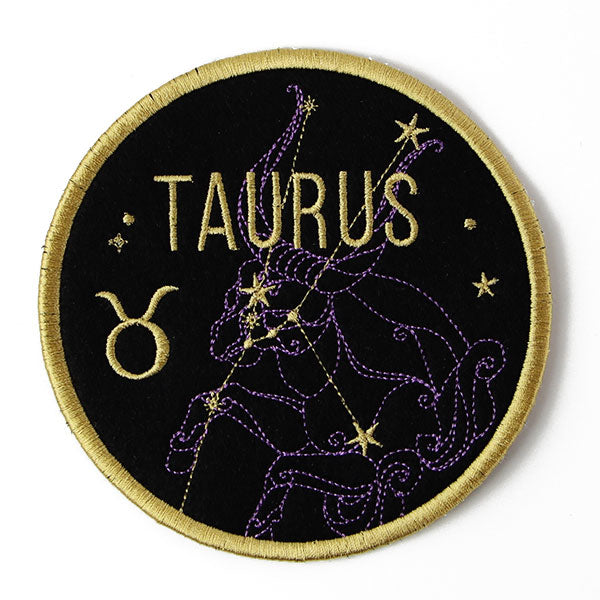 Zodiac Constellations Coaster - Taurus (In-the-Hoop)